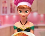 play Anna Cooking Spaghetti