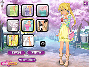 play Spring Blossoms Dressup