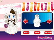 play Mini Bride Dressup