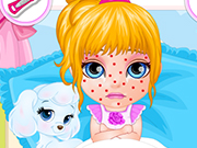 Baby Barbie Chickenpox Attack