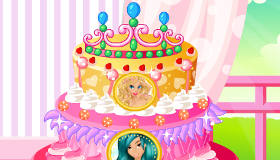 play Princess Cake Baking