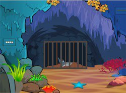 play Game2Attack Shark Cave Escape 2