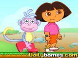 play Dora Never Stop