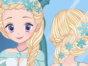 Elsa Real Wedding Braids