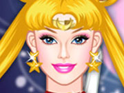 play Barbie Sailor Moon Kissing