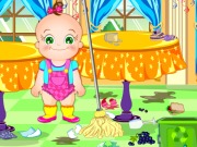 play Baby Rosy Room Cleaning