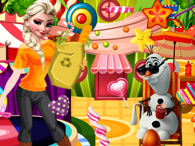 play Frozen Princess Candy World