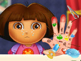 play Dora Hand Doctor