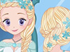 play Elsa Real Wedding Braids