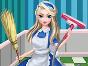 play Elsa Clean House