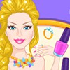 play Play Barbie Easter Nails Designer