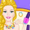 Play Barbie Easter Nails Designer