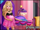 play Pregnant Barbie Maternity Deco