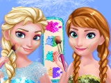 play Frozen Prom Makeup Design