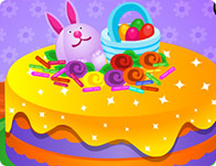 play Baby Anna Easter Cake
