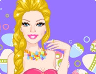 play Barbie Easter Nails