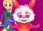 Elsa S Easter Bunny Grooming