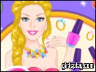 play Barbie Easter Nails Designer