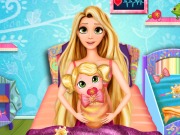 play Rapunzel Baby Birth