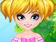 play Baby Girl Spring Outing Kissing