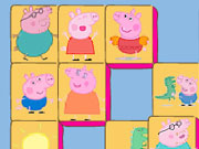 play Peppa Pig Mahjong Kissing