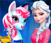 play Elsa Pony Caring