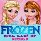play Frozen Prom Make-Up Design