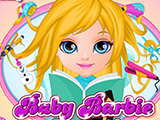play Baby Barbie Frozen Hair Salon