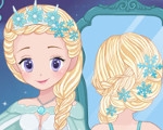 play Elsa Real Wedding Braids