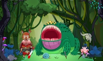 play Escape Man From Creature