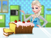 play Elsa Cooking Pound Cake