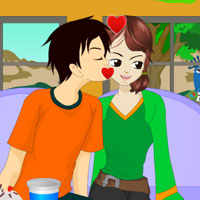 play Happy Mood Kissing