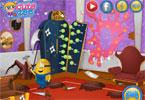 play Minions House Makeover