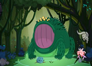 play Escape Man From Creature