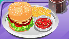 play Real Burger Cooking