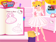 play Design Your Hello Kitty Dress