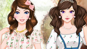 play Twins Spring Dress Up