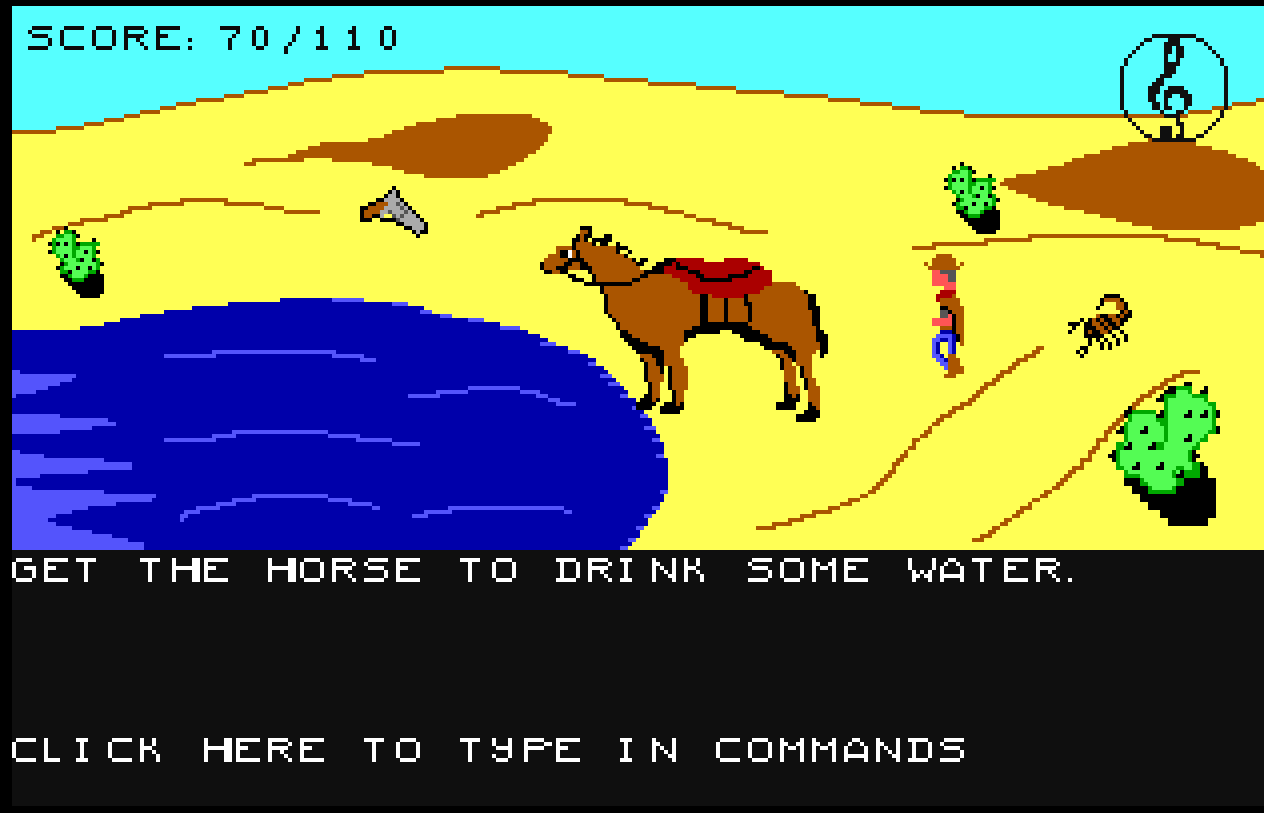 play Bring A Horse To Water...
