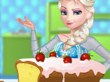 play Elsa Cooking Pound Cake