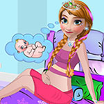 Pregnant Anna Dressup