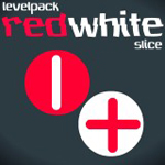 play Red White Slice Levelpack