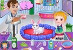 play Baby Hazel Pet Hospital