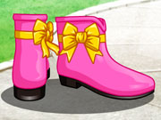 play Stylish Rain Boots Kissing