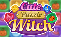 Cute Puzzle Witch