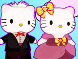 play Hello Kitty Wedding Doll House Decor