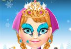 play Frozen Anna Face Painting