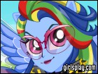 play Rainbow Dash Motocross Style