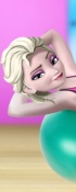 play Elsa Gym Workout