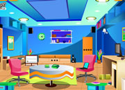play Escape From Blue Livingroom