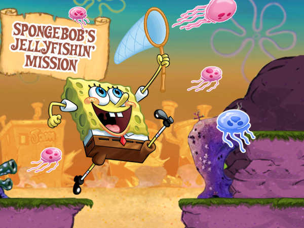 play Spongebob Squarepants: Spongebob'S Jellyfishin' Mission